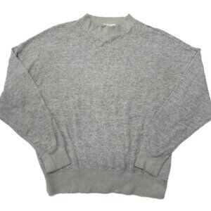 For the Republic Sweater Mens Large Gray Soft Light‎ Pullover Loose Oversized